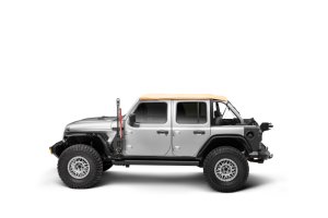 Jeep Gladiator JT Jack Mount - Front - Go Rhino - Textured Black - `18-`24 Jeep Gladiator JT Jack Mount - Front - Go Rhino - Textured Black - `18-`24